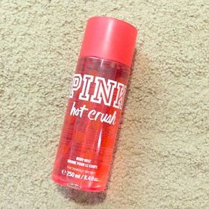 Pink body mist